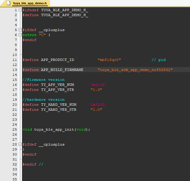 TUYA BLE SDK User Guide