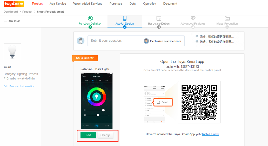 Creating a Plug-and-Play RGBCW Lamp on the Tuya Smart Platform