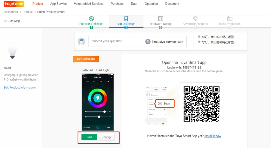 Creating a Plug-and-Play RGBCW Lamp on the Tuya Smart Platform
